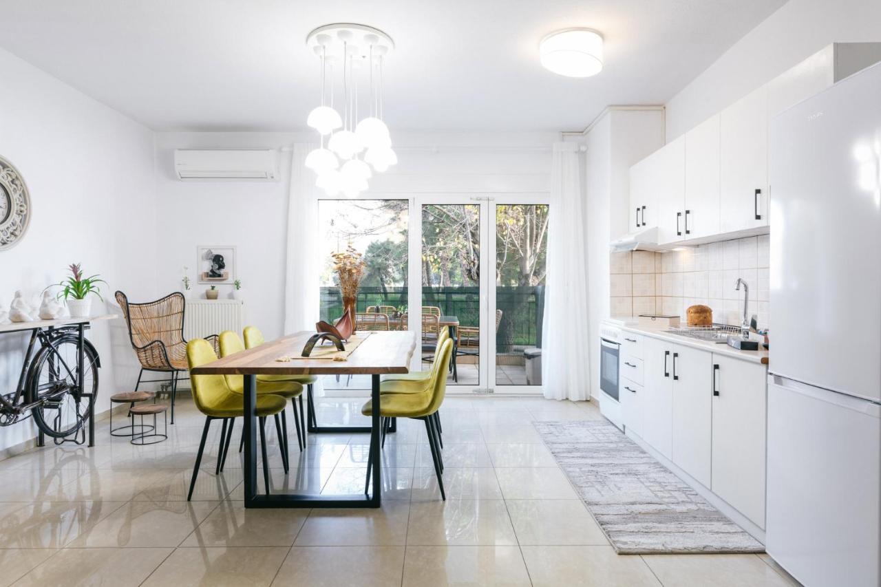 Grand Lux Apartment Serres Bagian luar foto